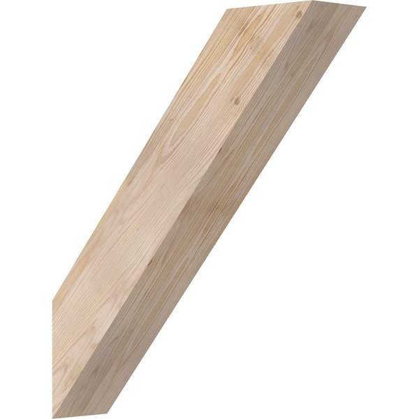 Ekena Millwork 5 1/2"W x 24"D x 28"H Traditional Smooth Knee Brace, Douglas Fir BRC06X24X28TRA00SDF - main